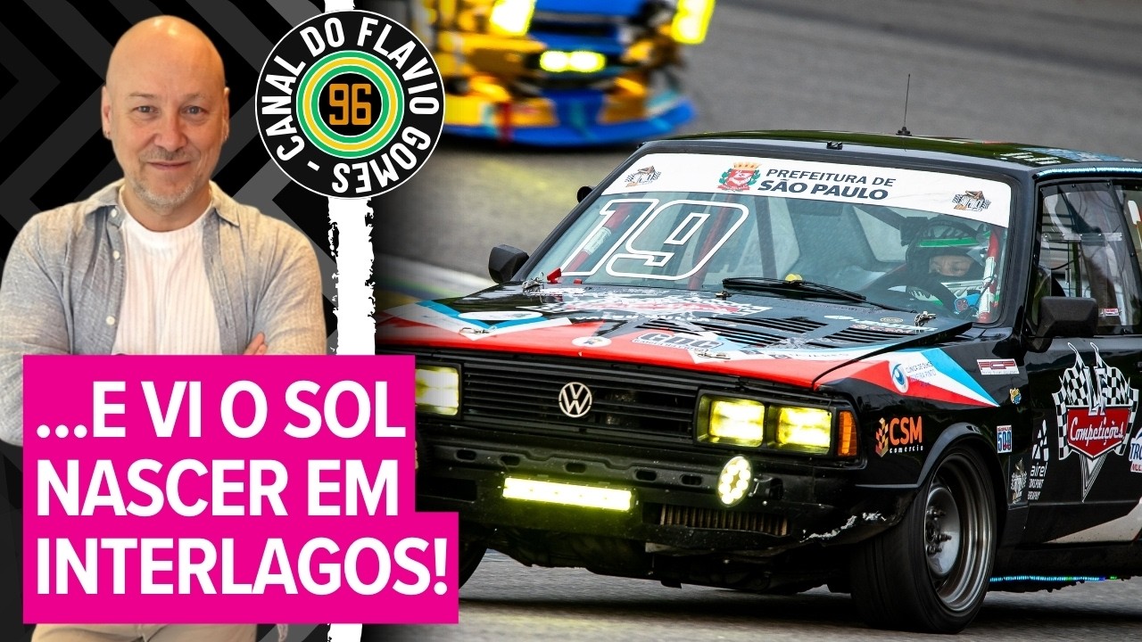 ...E VI O SOL NASCER EM INTERLAGOS!