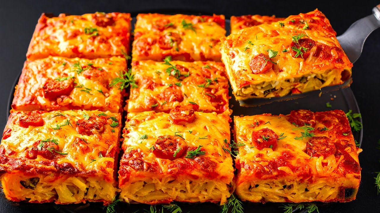 Geriebene Kartoffeln mit Eiern vermischen! Dieses Rezept ist das leckerste und einfachste!