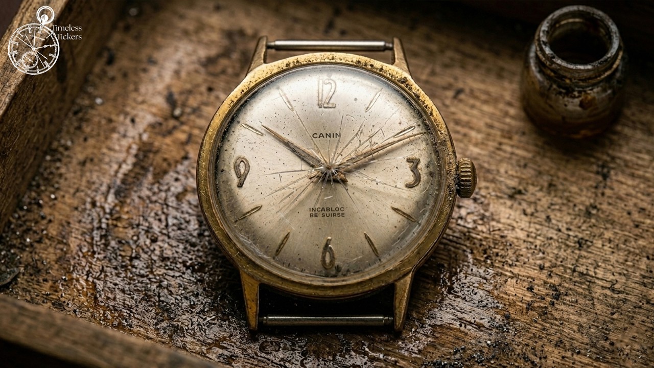 Saving a Forgotten Camif FEF350 — $5 Flea Market Watch Brought Back to Life!