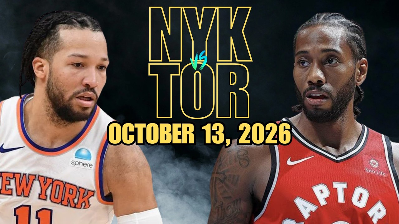 New York Knicks vs Toronto Raptors Full Game Highlights - October 13, 2026 | NBA Preseason