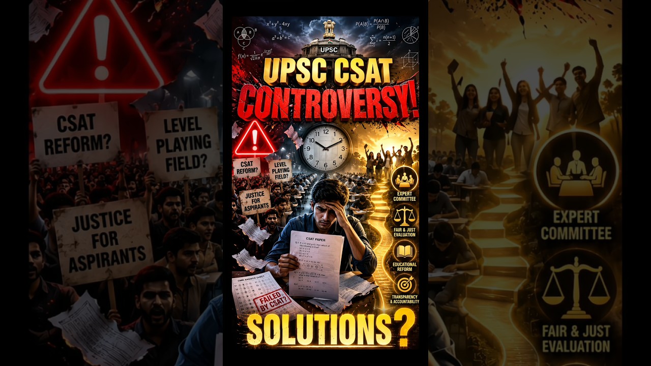 UPSC Protests in ORN: CSAT is a Achilles hill & Reforms required #upsc #csat #upscreform #CSAT #ias