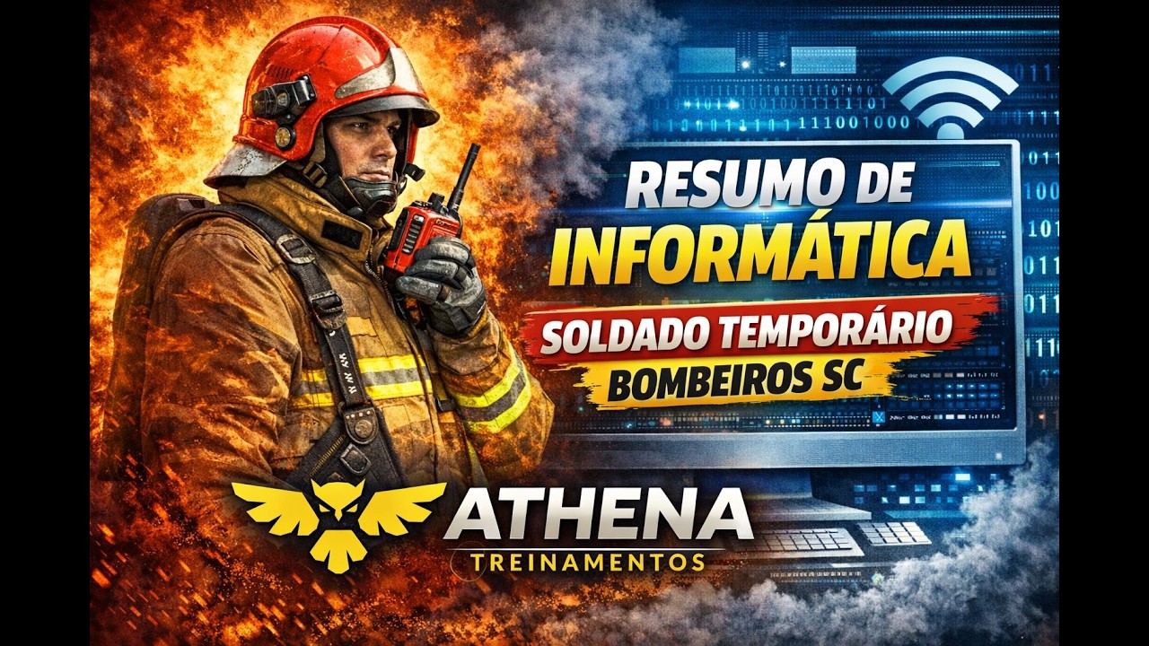 Revisão de Informática - Concurso Soldado Temporário CBMSC PII