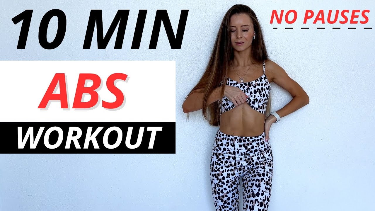 10 MIN INTENSE ABS WORKOUT // NO REST