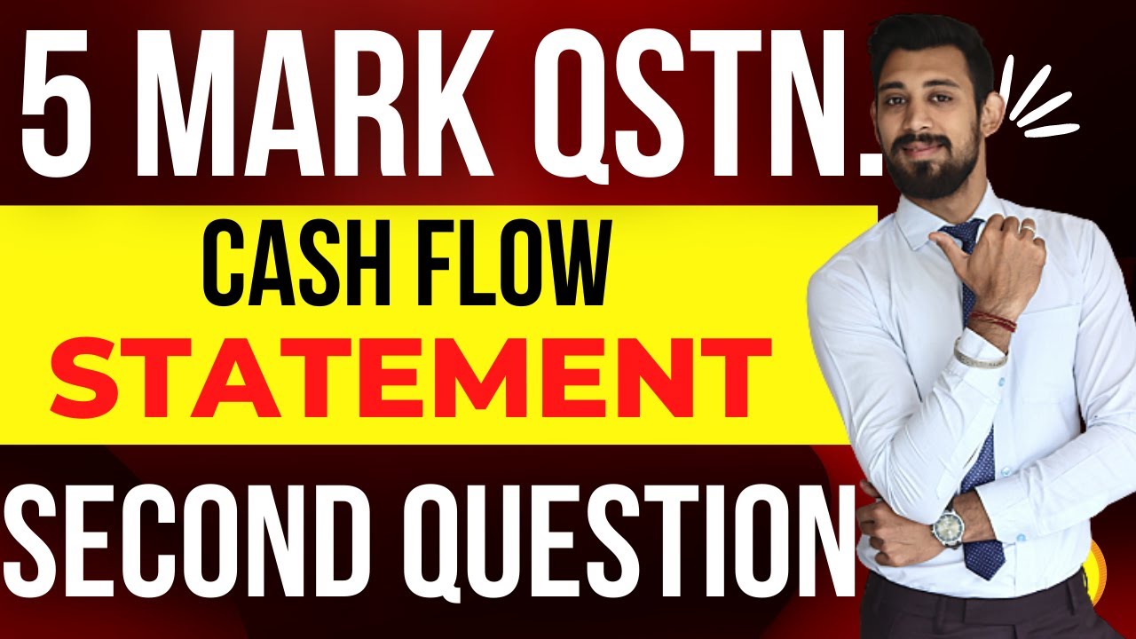 Cash flow | Important Question 2 | Must do | ACCOUNTS | Class 12