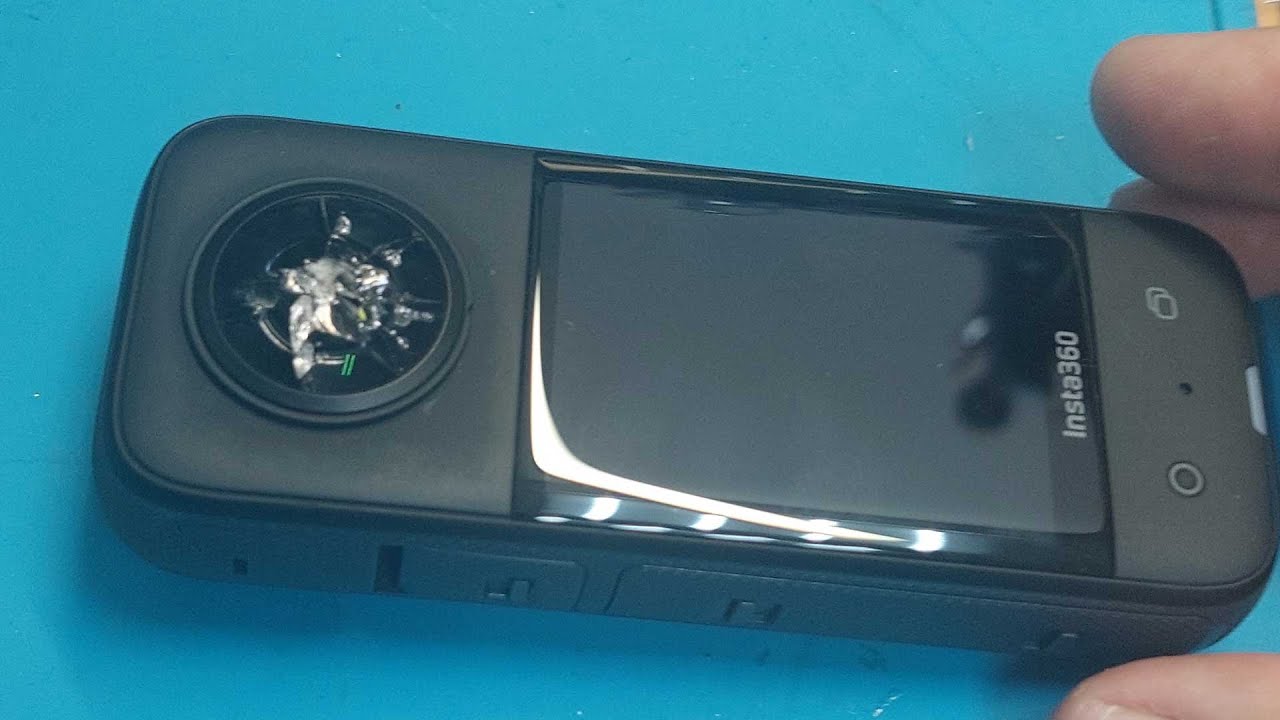 Insta360 x3. Самая правильная замена линзы. Most correct way to replace the broken lense.