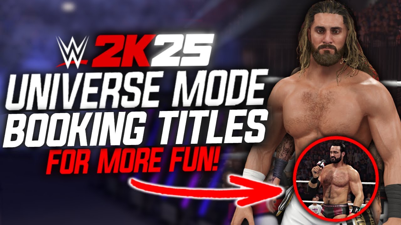 How to Book Championship Feuds in WWE 2K25 Universe Mode - Title Rivalry Tips & Ideas!