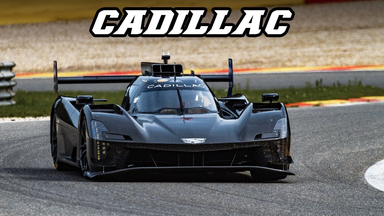 Cadillac V-series.R | NA V8 roaring around Spa 2024