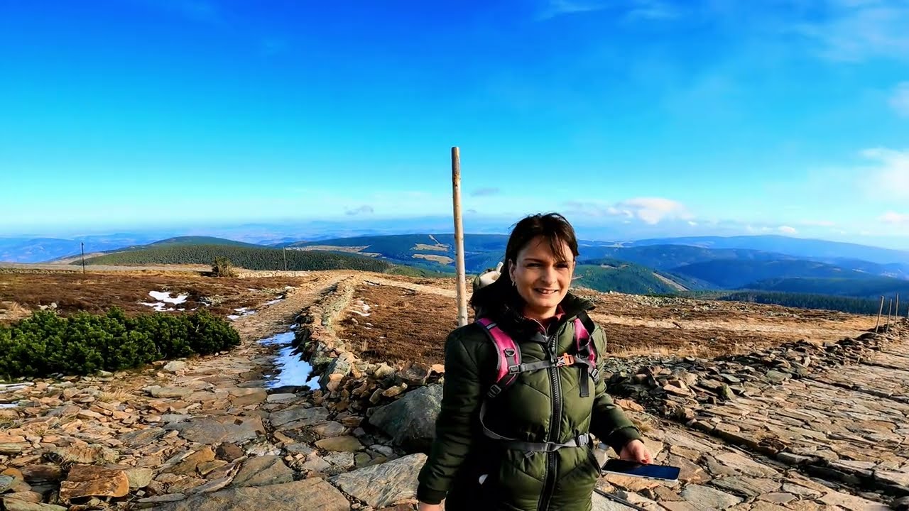 Schneekoppe / Zwei Flachlandtiroler im Riesengebirge