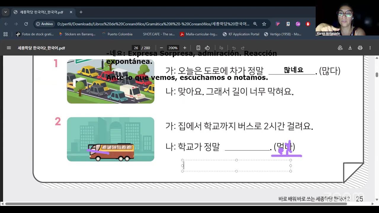 💜🇰🇷 Clase de Gramática II