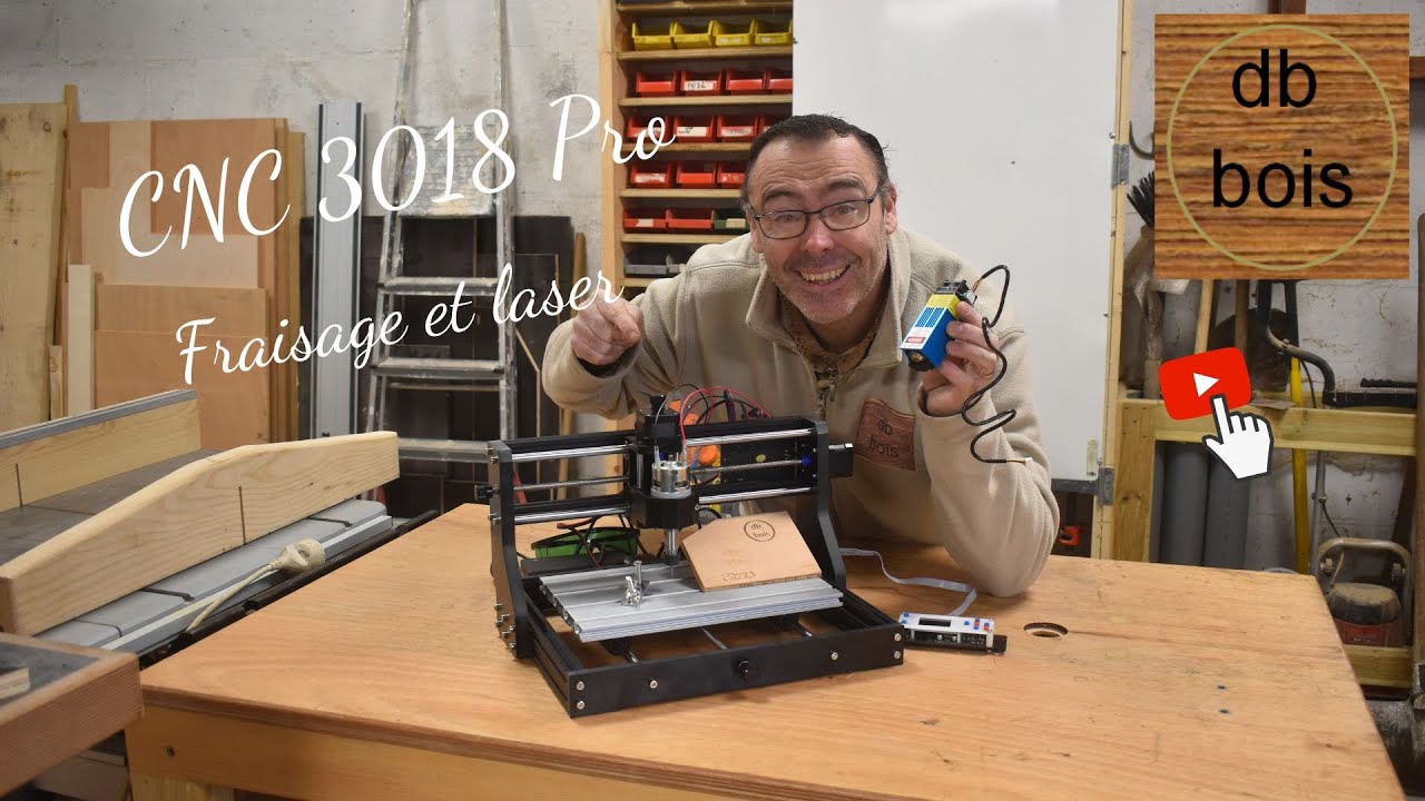 Une CNC arrive dans l'atelier la CNC 3018 PRO