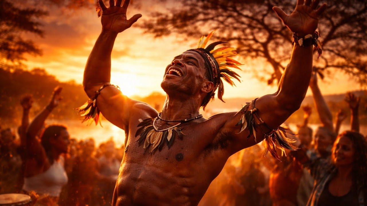 Afri-Can-Can - Horace. (Official Music Video). AI original music. Celebrating African Achievement.