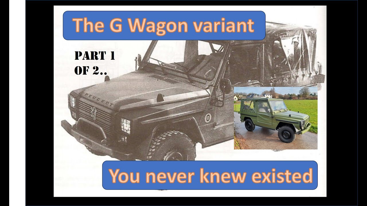 Mercedes Benz G Wagon version you haven't heard of. We review this licence built version. Peugeot P4