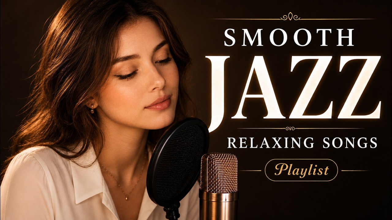 Moonlight Smooth Jazz | Soft Jazz Vocals & Gentle Love Lyrics to Melt Away Stress