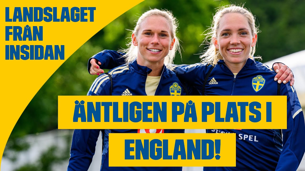 Vi är på plats i England inför EM! Häng med Landslaget från insidan