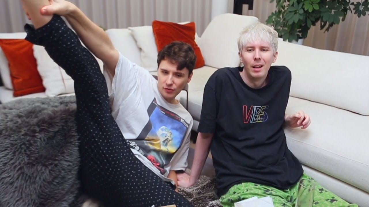 Dan and Phil Mukbang 2 but it's the best & gayest moments