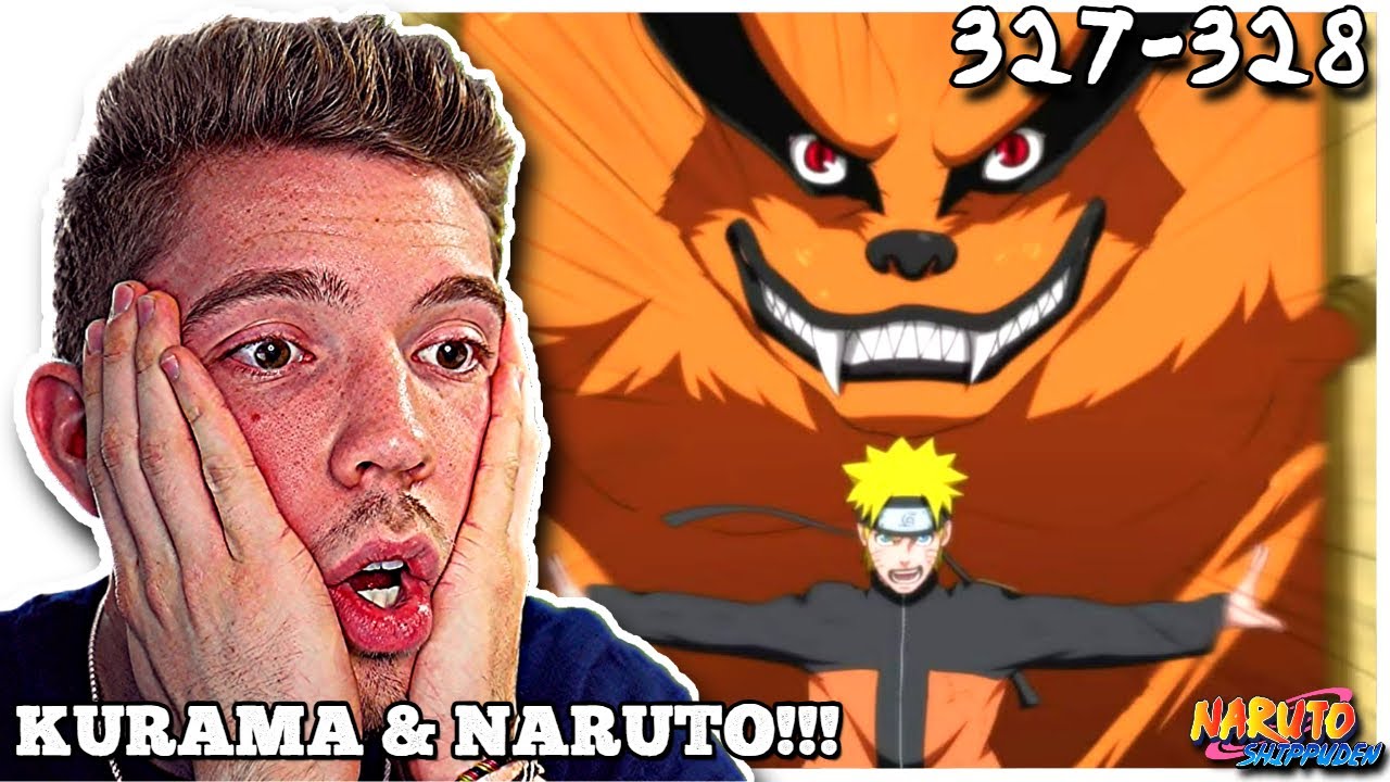 KURAMA THE NINE-TAILS!!! 😱 Naruto Shippuden Ep.327-328 Reaction!