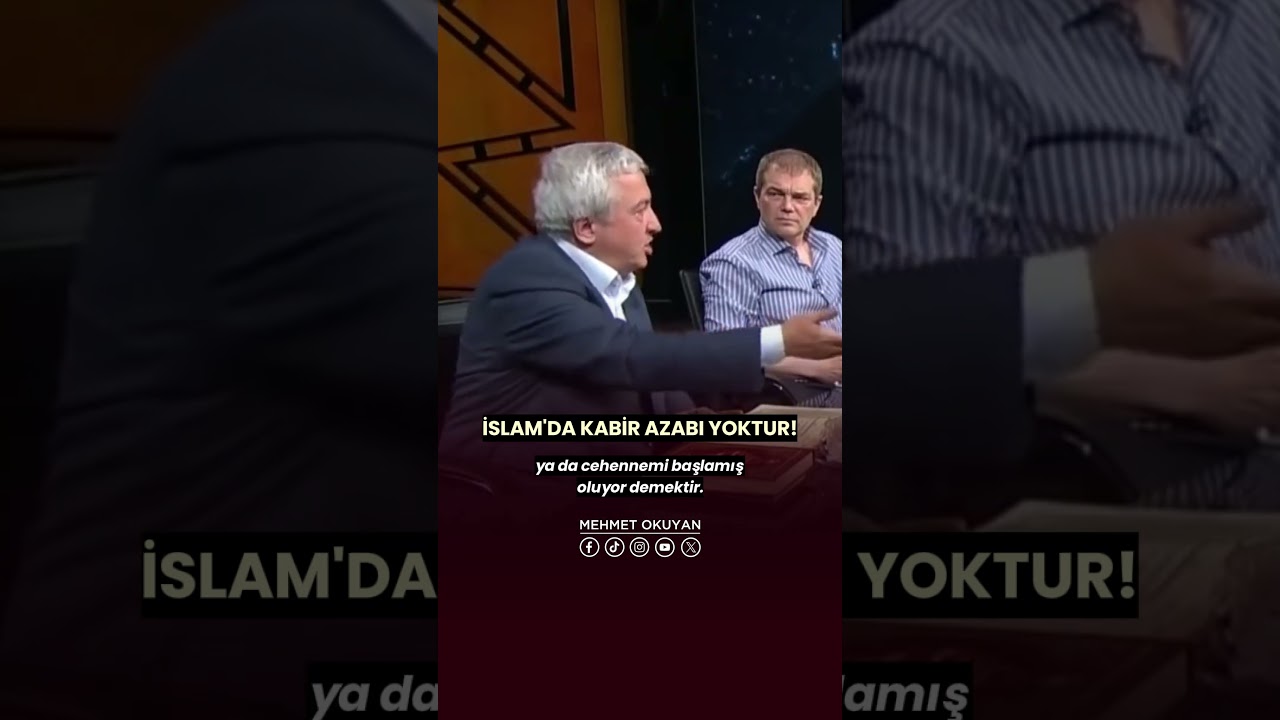 Sorgu Kabirde Değil Mahşerdedir! Kabir Azabı Kabirde Sorgu ve Hesap G&uuml;n&uuml;... Prof. Dr. Mehmet OKUYAN