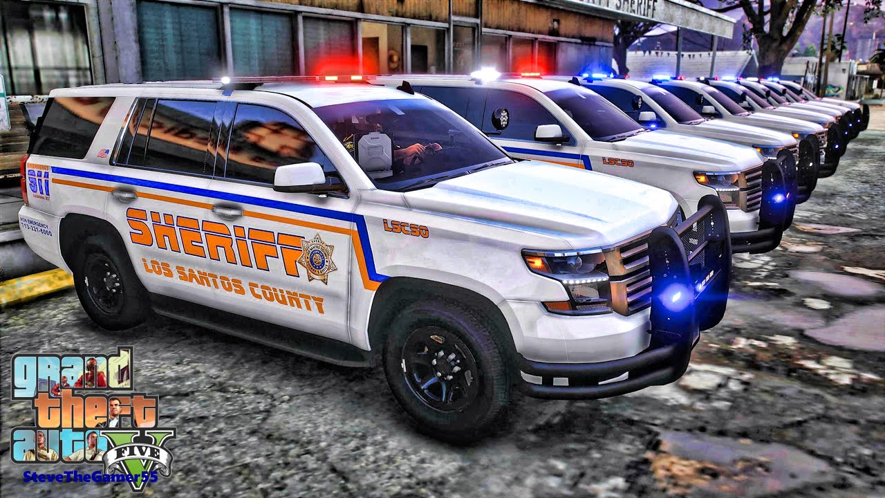 Playing GTA 5 As A POLICE OFFICER Sheriff Patrol| GTA 5 Lspdfr Mod| Live