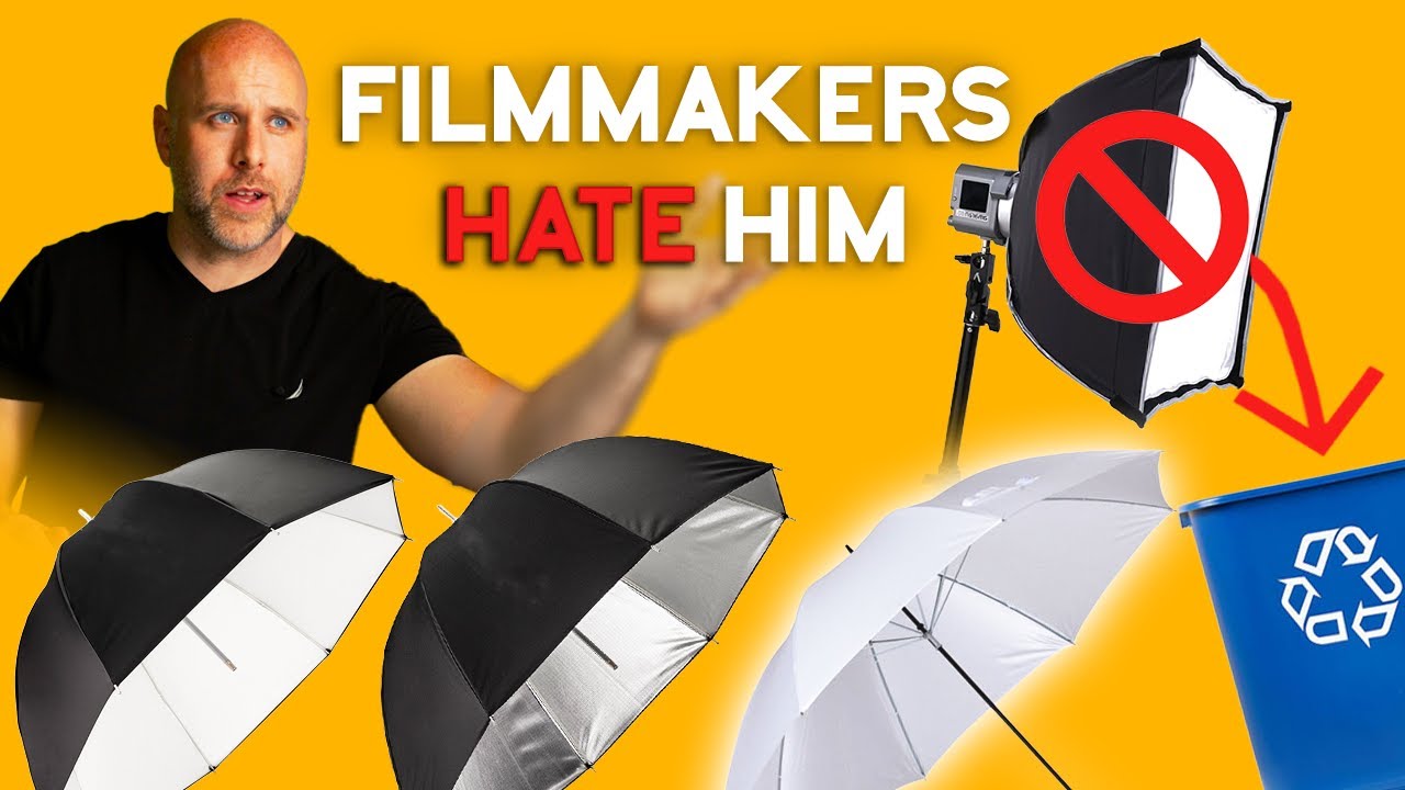 EFFECTIVE & CHEAP💡☂️ Video Lighting Setup | Umbrellas And How They Perform (VS softbox)