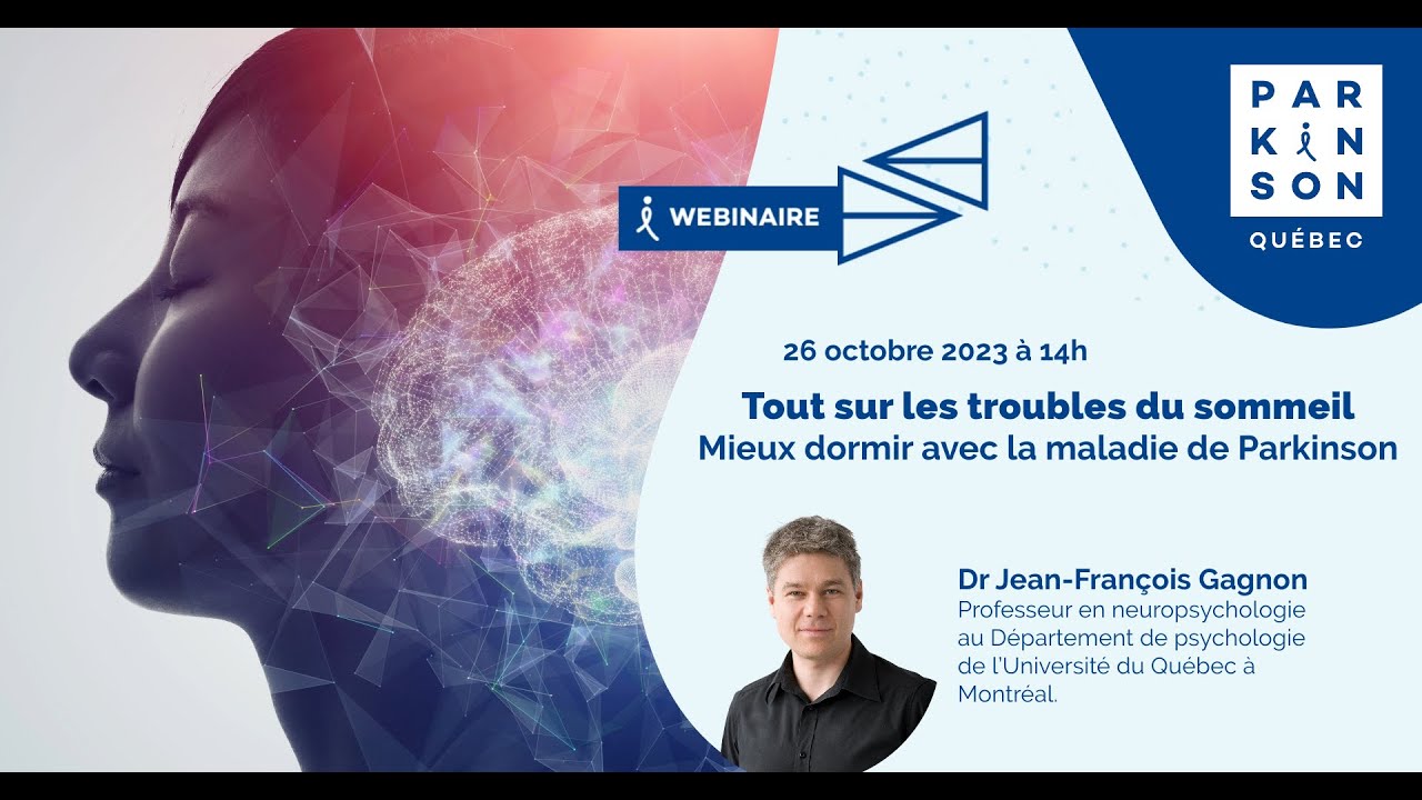 Conférence en ligne - Tout sur les troubles du sommeil : Mieux dormir avec la maladie de Parkinson
