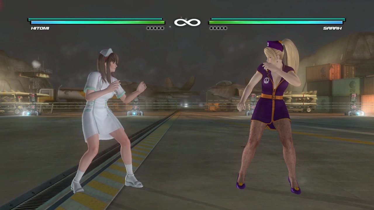 DEAD OR ALIVE 5 - Hitomi & Leifang VS Sarah & Lisa - Tag Team Matches