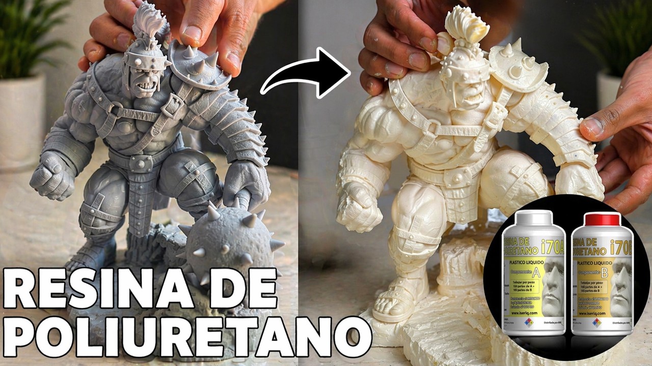 CÓMO HACER UNA PIEZA HUECA EN 5 PASOS - Plástico Líquido (3/3)