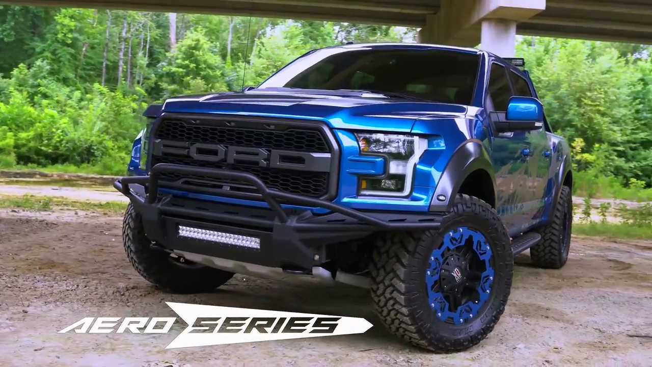 FAB FOURS NEW AERO SERIES BUMPER ON THE 2017 FORD RAPTOR