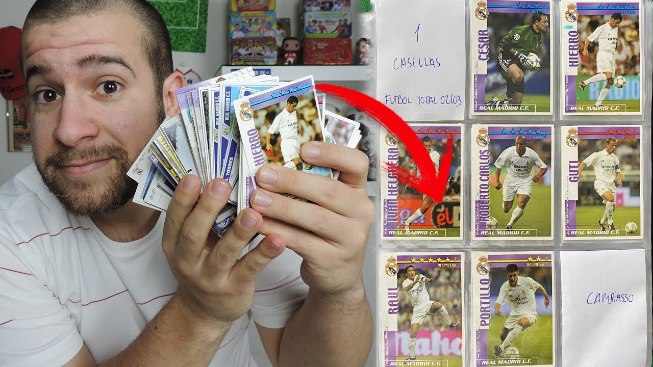 COLOCANDO CARTAS EN MI ALBUM DEL REAL MADRID | SECCION MUNDICROMO! | #2