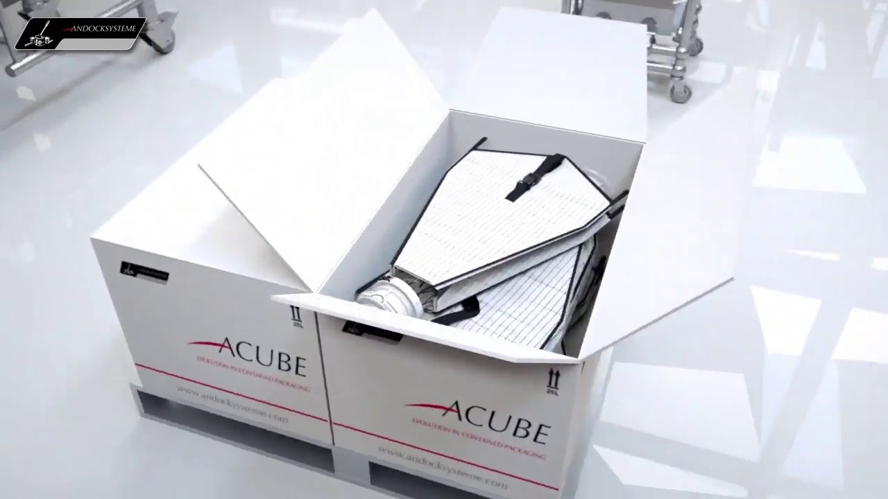 ACUBE PRO - Single use, Flexible Containment System for FIBC Bin Blending