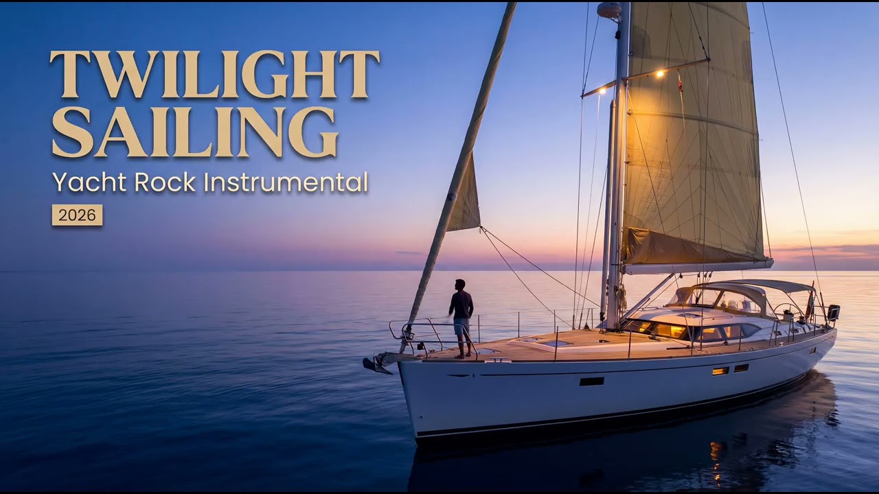 Twilight Sailing ⛵ Yacht Rock Instrumental 2026 | Smooth Jazz Fusion Sunset Music