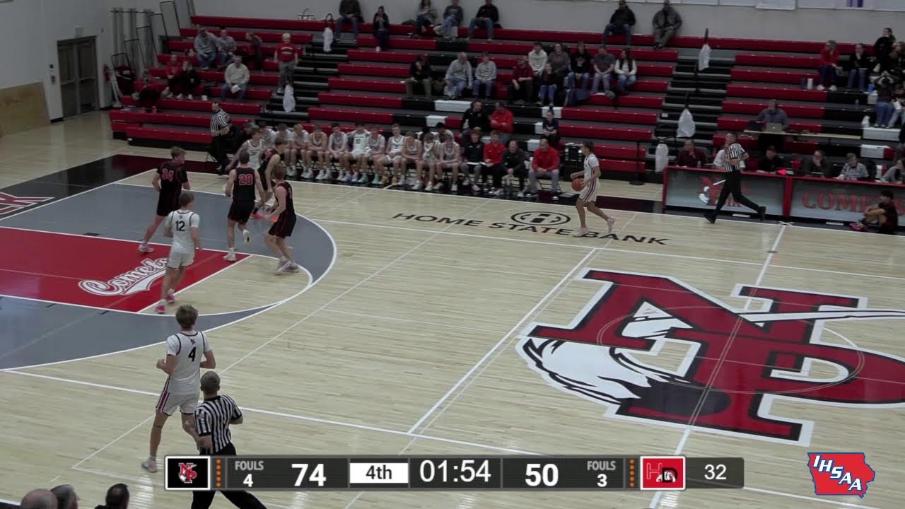 North Polk vs HDC Boys' Varsity Basketball First Round Regional Game