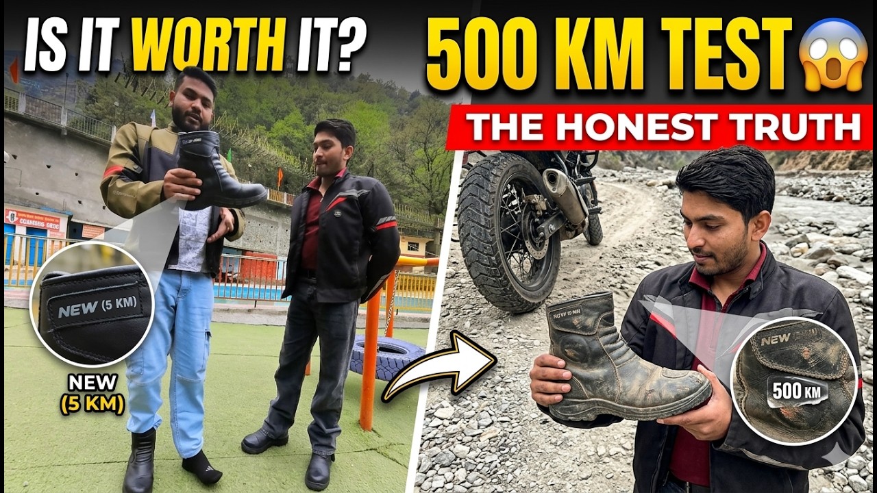 500 KM Ride Test 😲 | Eego Italy Rider‑1 Riding Shoes Honest Review