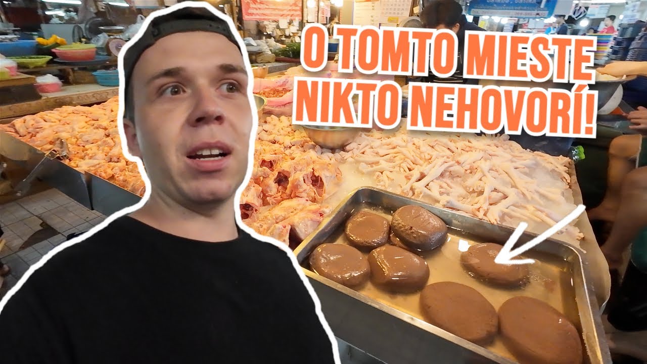 NAVŠTÍVILI SME NAJVÄČŠÍ TRH V BANGKOKU!
