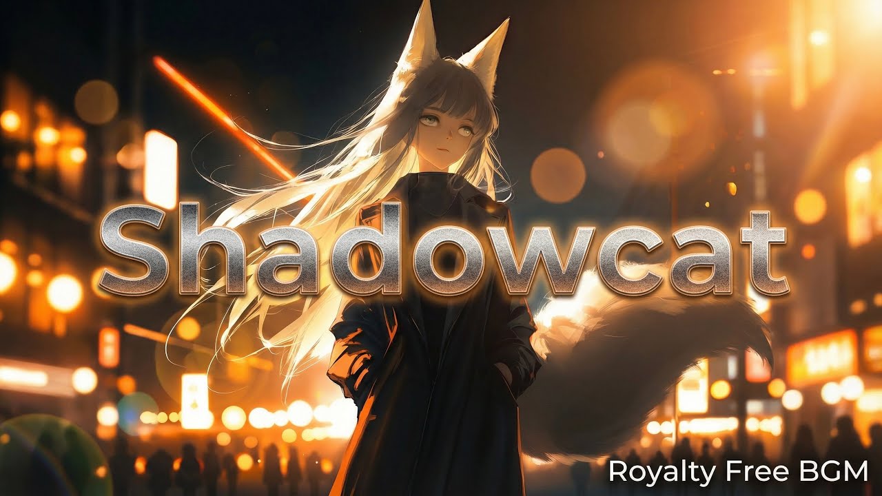 【ロイヤリティフリーBGM】Shadowcat｜都会的×スタイリッシュ×疾走感 Future House / Future Bounce