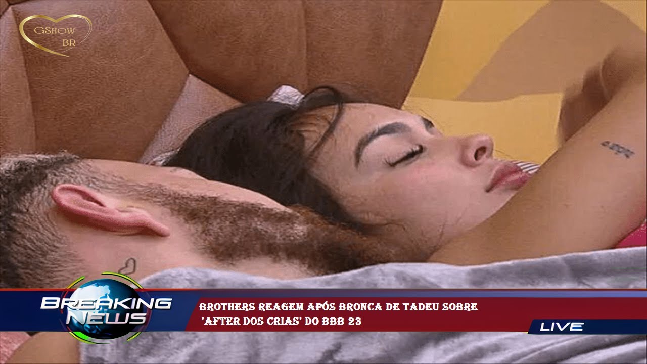 Brothers reagem após bronca de Tadeu sobre  'after dos crias' do BBB 23