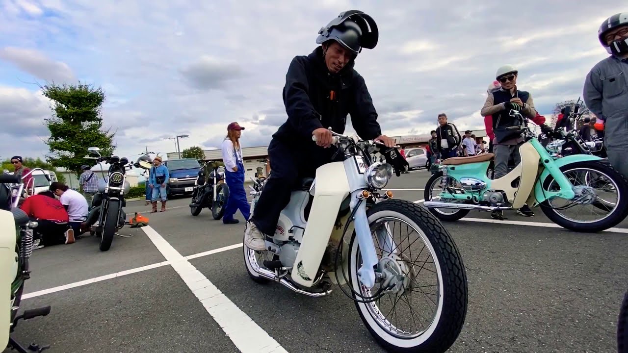 スーパーカブ専門店GARAGE521ツーリング　2019.10.20 STREETCUB カスタムカブ BiSH