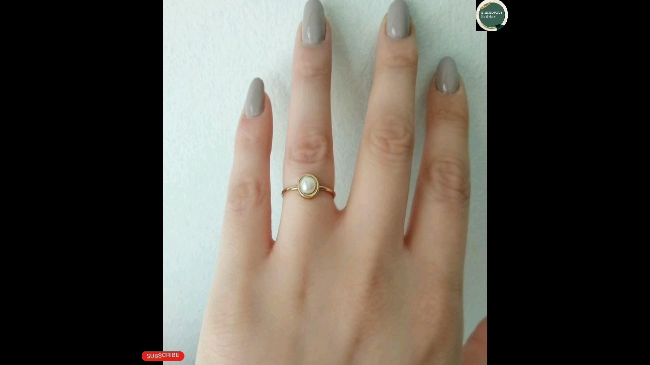 Pearl ring  design 💍 #shorts #youtubeshorts #fashion