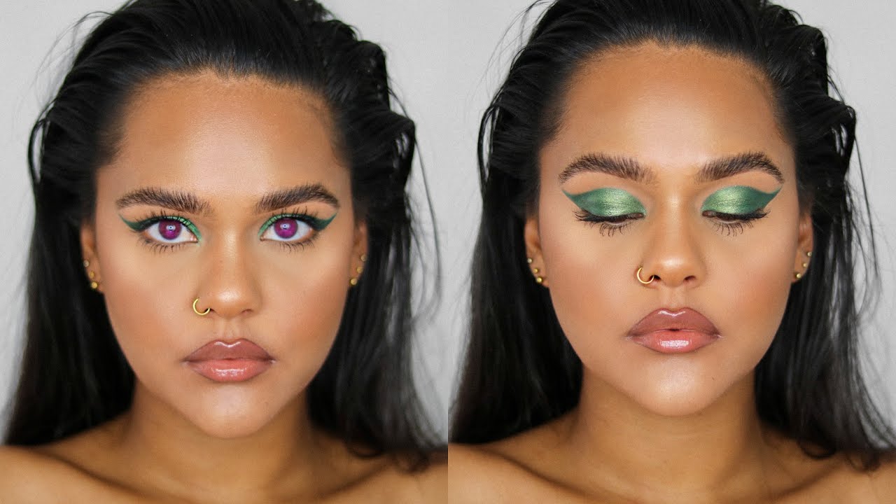 EMERALD GREEN YENNEFER OF VENGERBEG INSPIRED MAKEUP TUTORIAL | Cantara Farouk