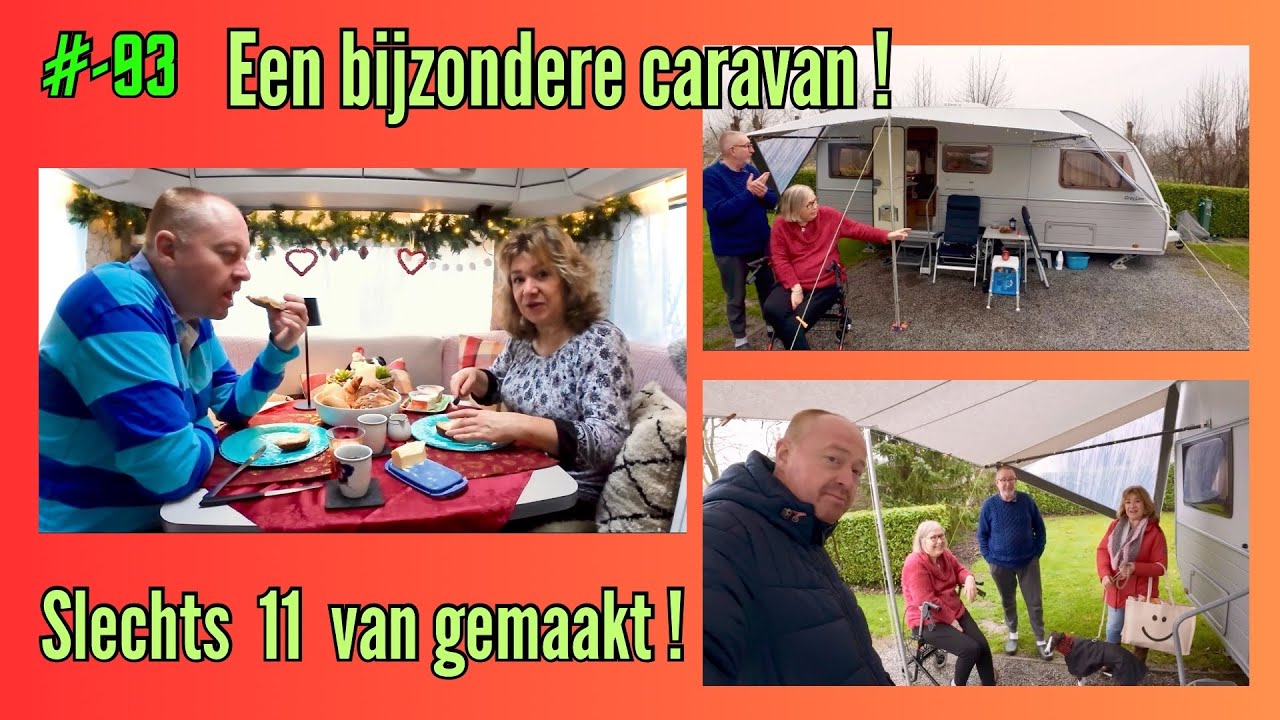 #vlog-93 | EEN BIJZONDERE CARAVAN ! slechts 11 van gemaakt! | Kerstontbijt