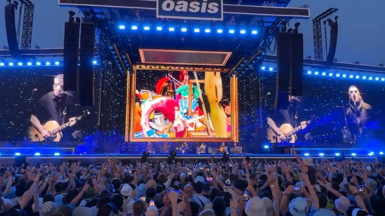 Oasis Wonderwall Heaton Park Saturday 12/07/25