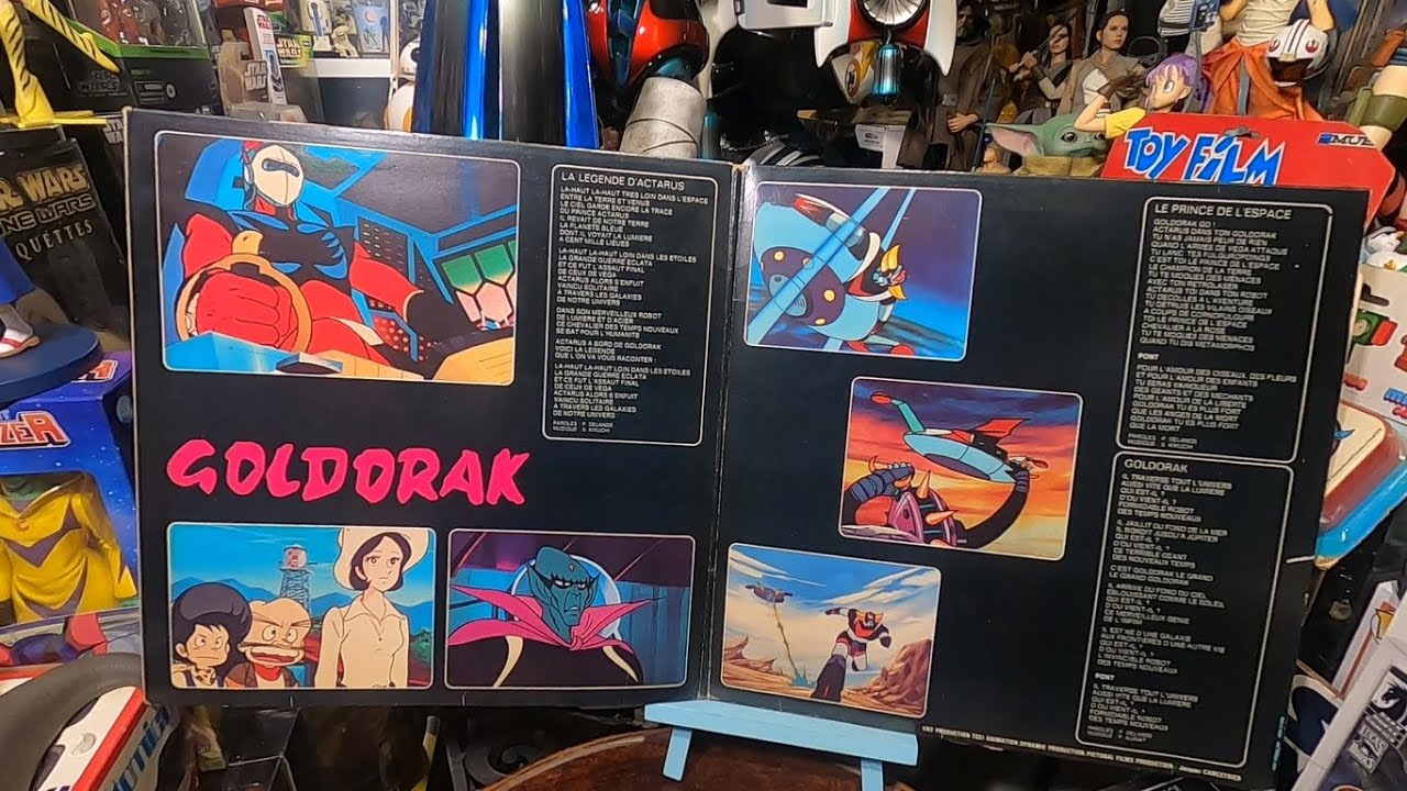 Happy Day # 30, Disque 33 Tours GOLDORAK comme au cinéma (CBS 1979)