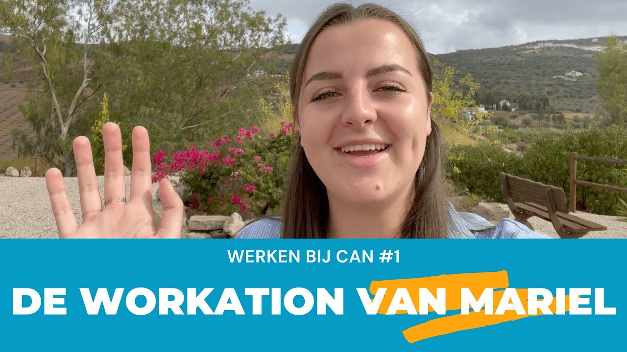 WERKEN met UITZICHT op het ZWEMBAD in de SPAANSE zon? Het CAN! - WERKEN BIJ CAN