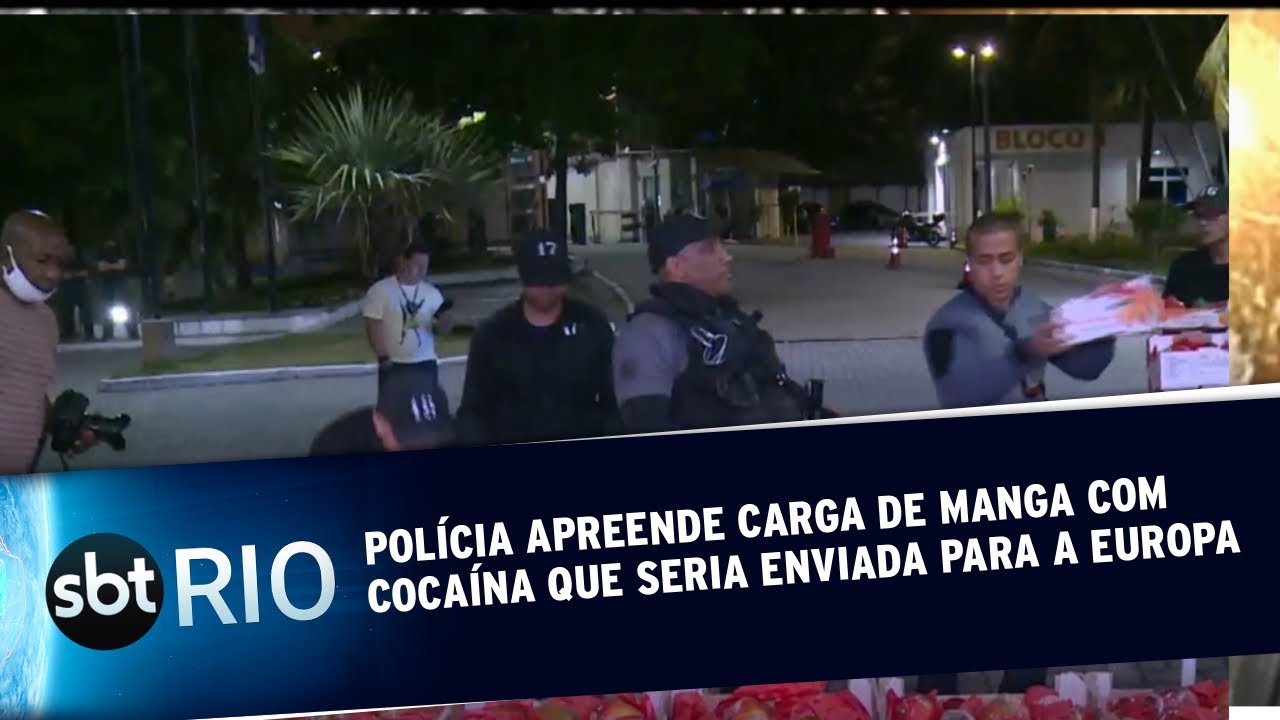 Pol&iacute;cia apreende carga de manga com coca&iacute;na que seria enviada para a Europa