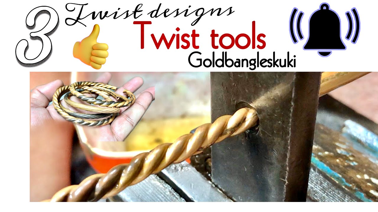 Live Pipe Gold Bangles Twist | Maximum Details 3 Ball Wala Pipe And Snake Pipe