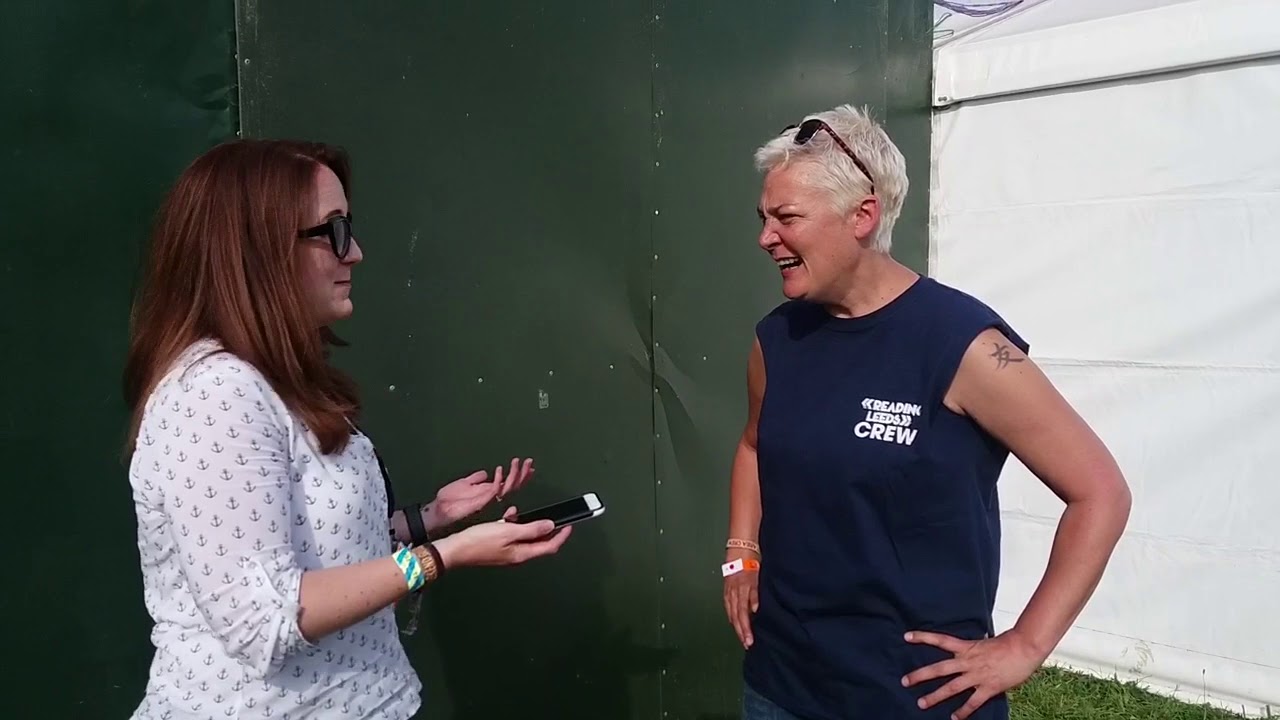 BSL interpreters at Reading Festival 2017