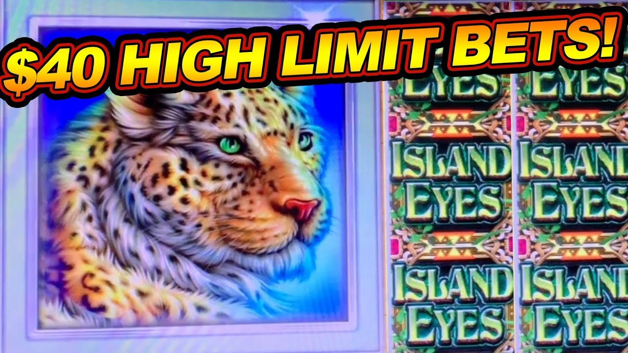 HIGH LIMIT BETTING $40 A SPIN! ★ ISLAND EYES ➜ LIVE SLOT MACHINE PLAY