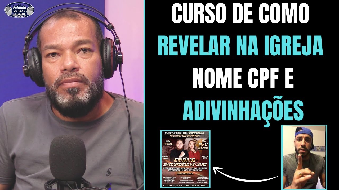 CURSO DE REVELAÇÃO NA IGREJA | PR PAULO NASCIMENTO | FALANDO DE BÍBLIA