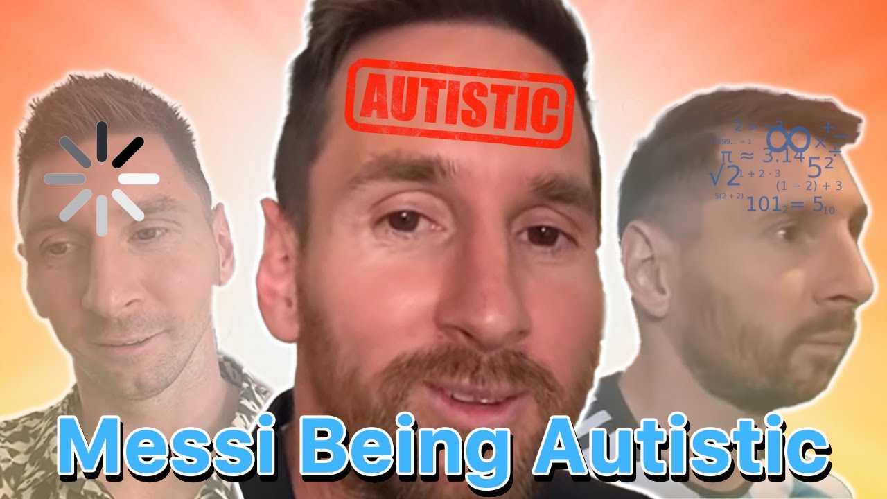 Messi being mildly autistic for 2 minutes and 39 seconds