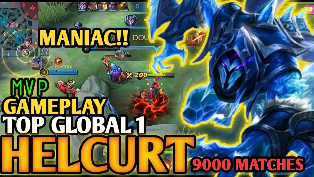 MANIAC! Urutan farming  Helcurt 9000 Match, user HC harus tau  By Bosozoku - Mobile Legend