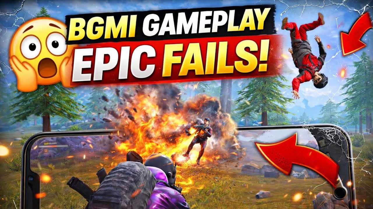 Bgmi Epic Fails 🙂‍↔️